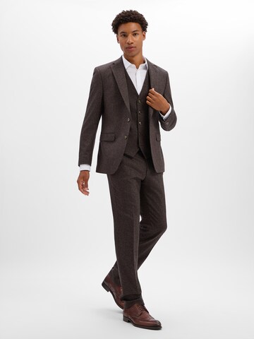 Digel Suit Vest 'Edgar' in Brown