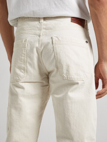 Pepe Jeans Tapered Jeans ' Adams' in Beige