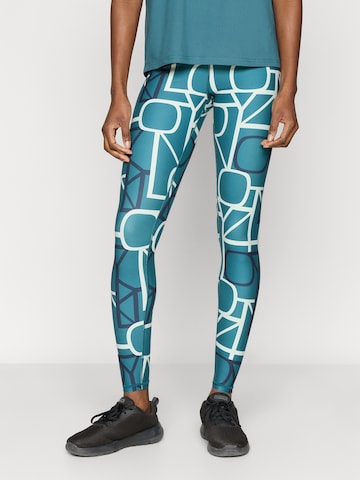 ONLY PLAY Skinny Sports trousers in Green: front