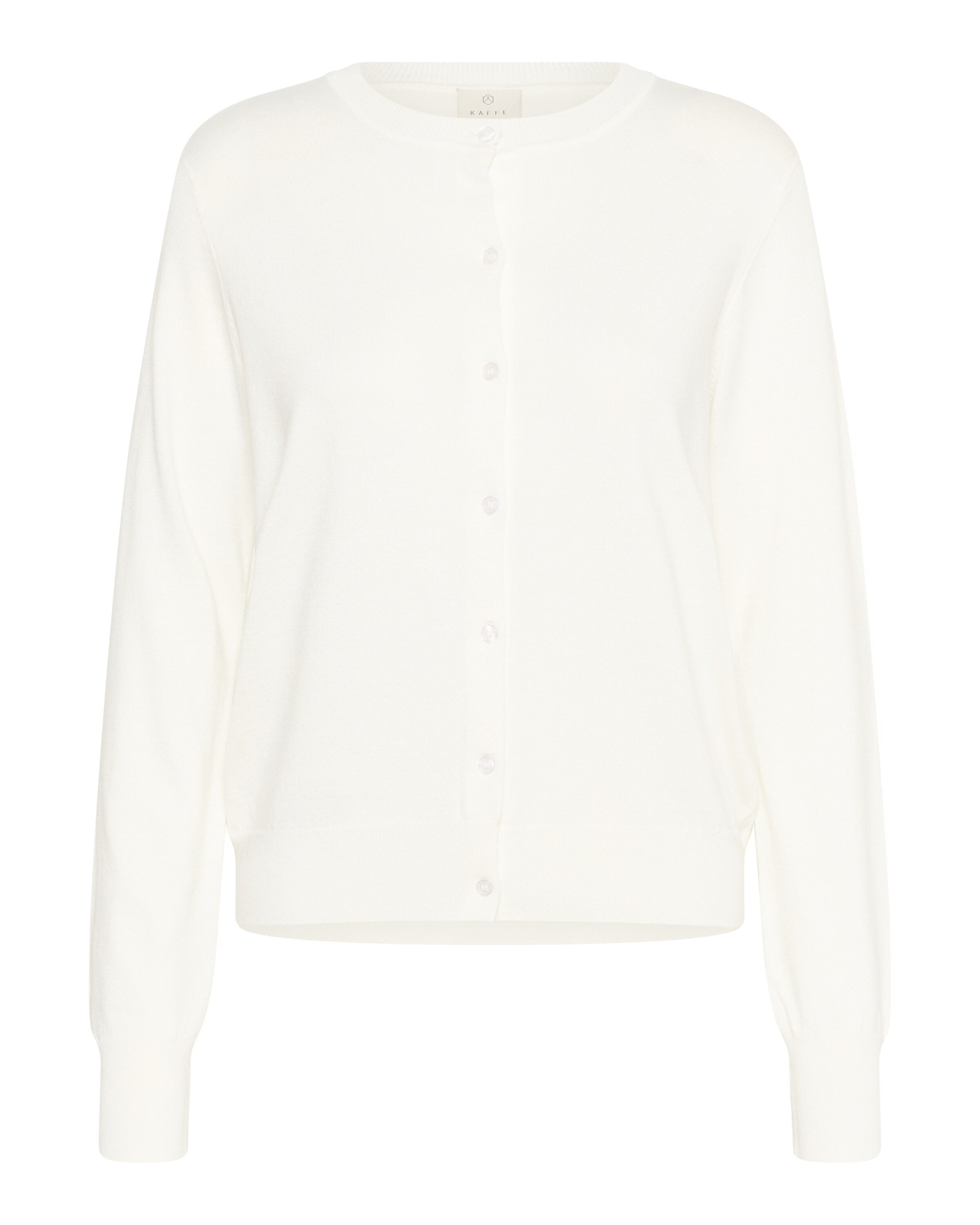 Kaffe Knit cardigan 'Lizza' in White: front