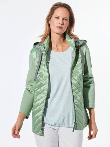 Goldner Between-season jacket in Green: front