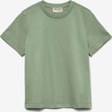 Aware Shirt 'AWNAIMA' in Groen: voorkant