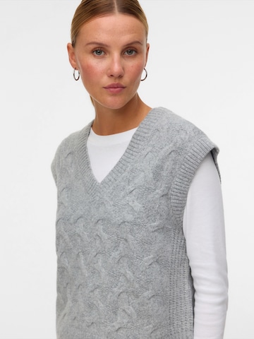 VERO MODA Sweater 'VMPIPER' in Grey