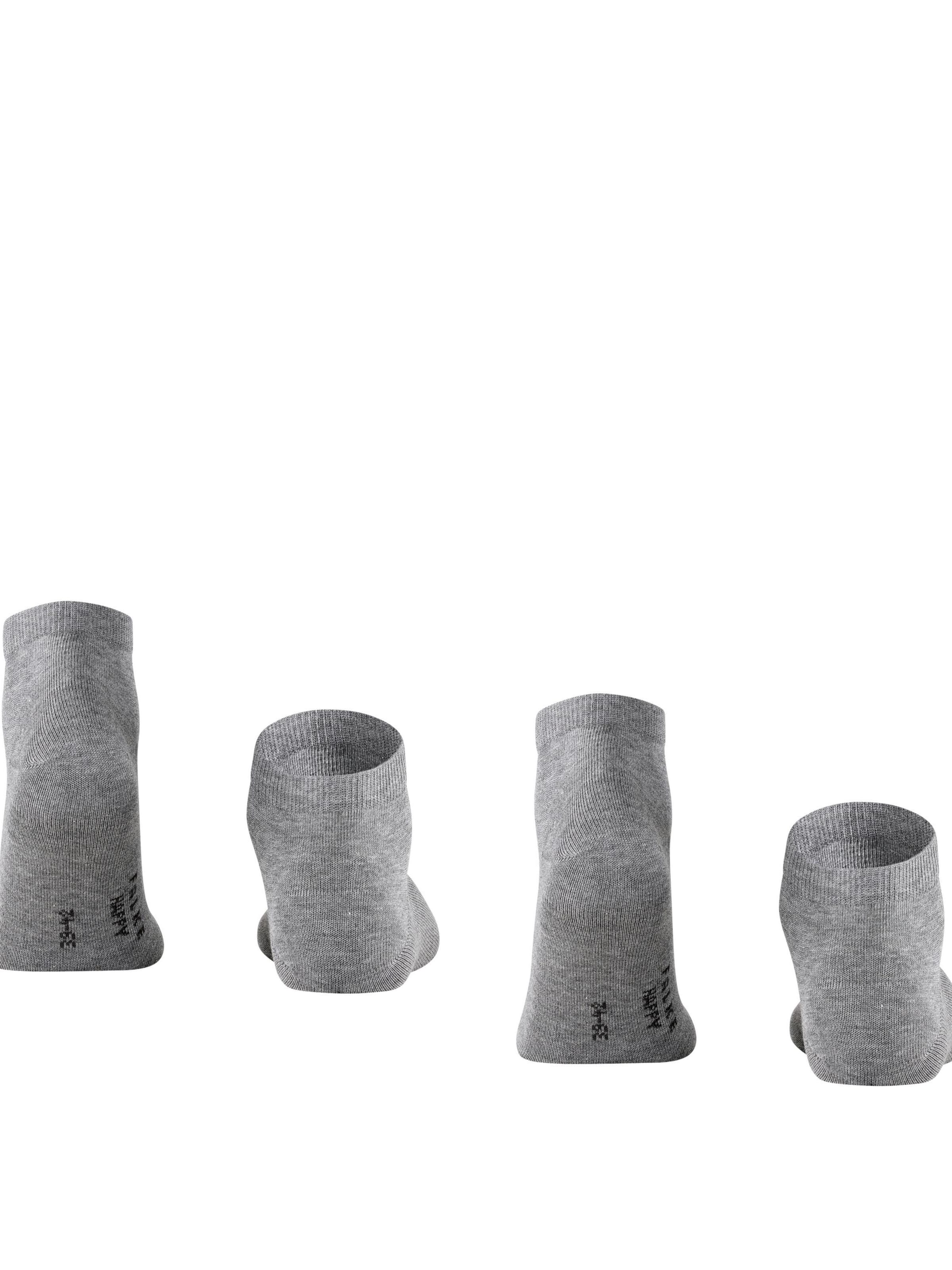 FALKE Socks 'Happy 2-Pack' in Grey