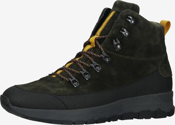 WALDLÄUFER Lace-Up Boots in Black: front