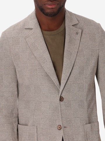 Distretto12 - Ajuste regular Chaqueta tipo saco para negocios en beige