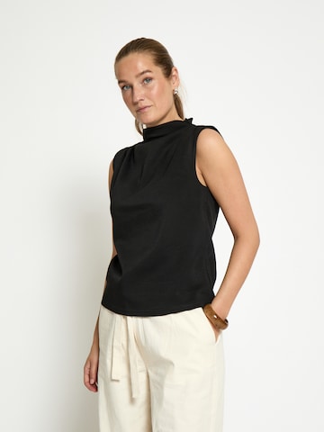 Top 'Inka' di DESIRES in nero: frontale