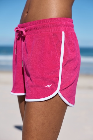 KangaROOS Regular Shorts in Pink