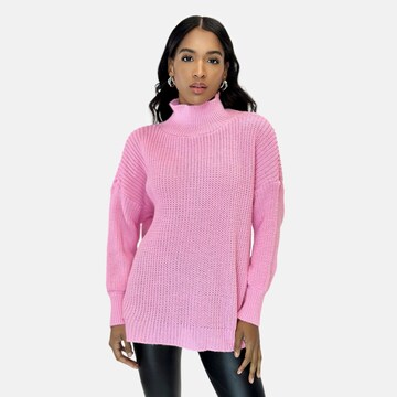Pullover di Elara in rosa: frontale