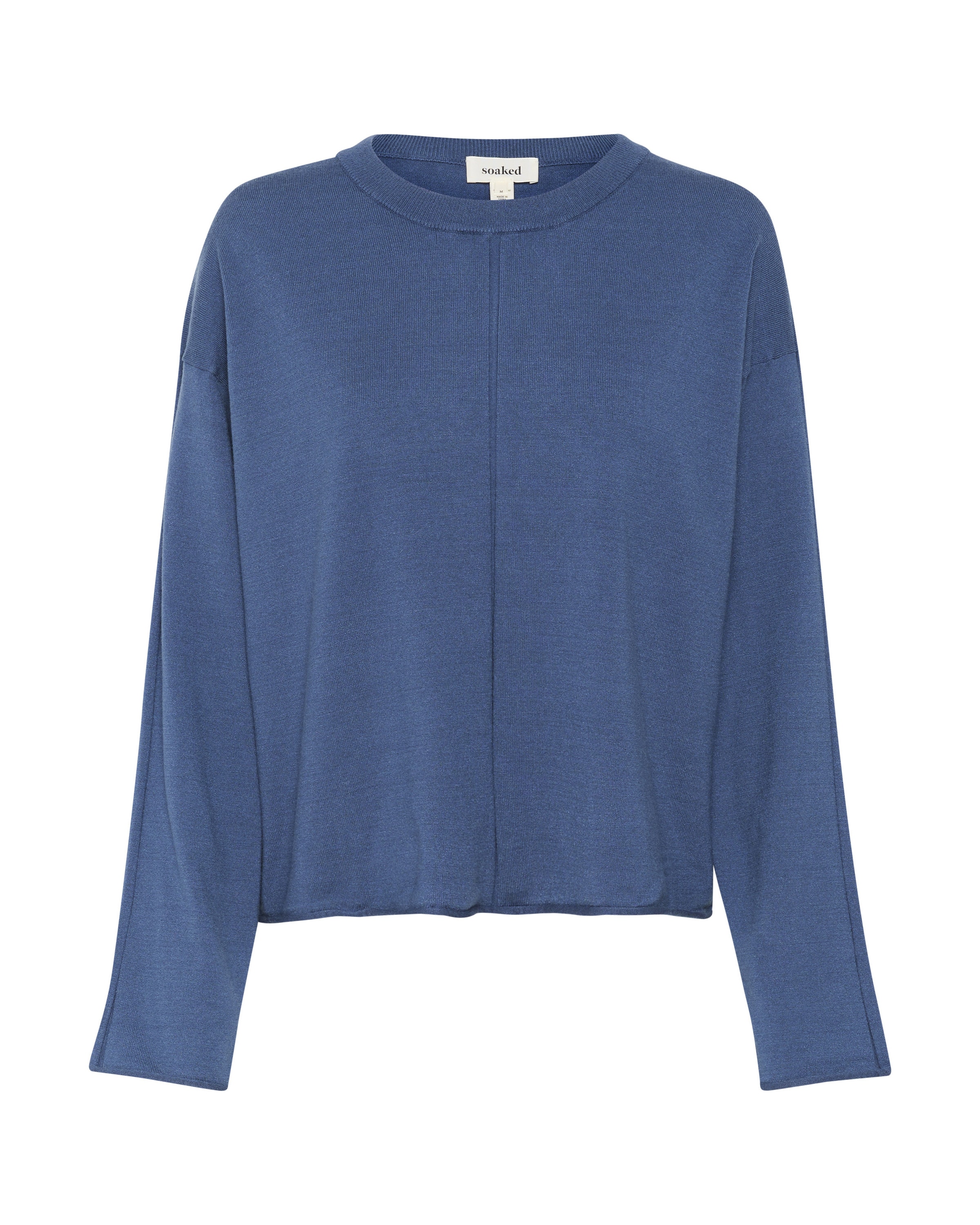 SOAKED IN LUXURY Pullover 'Spina' i blå: forside