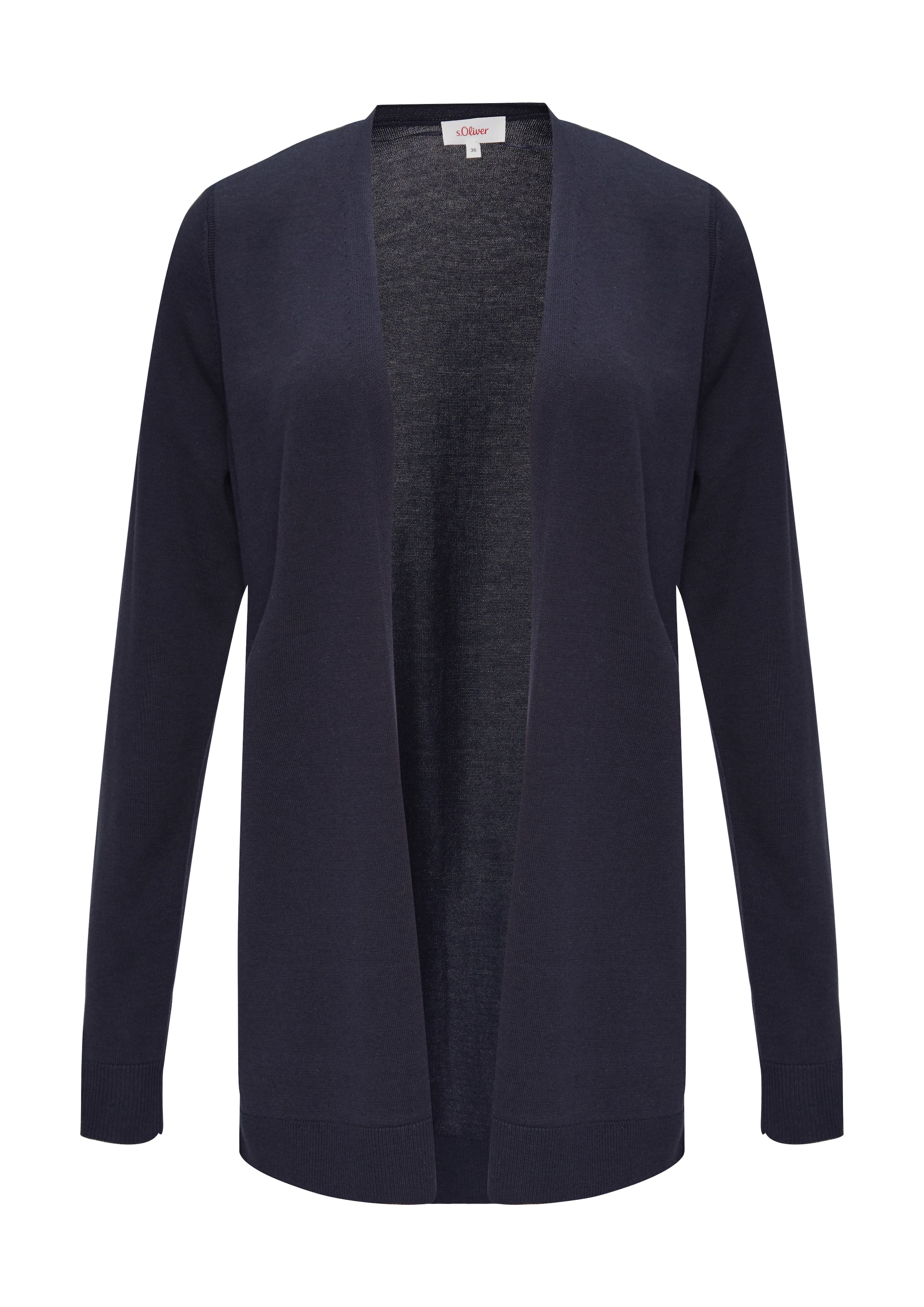 Cardigan s.Oliver en bleu : devant