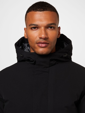 JACK & JONES Parka zimowa 'Blatiger' w kolorze czarny