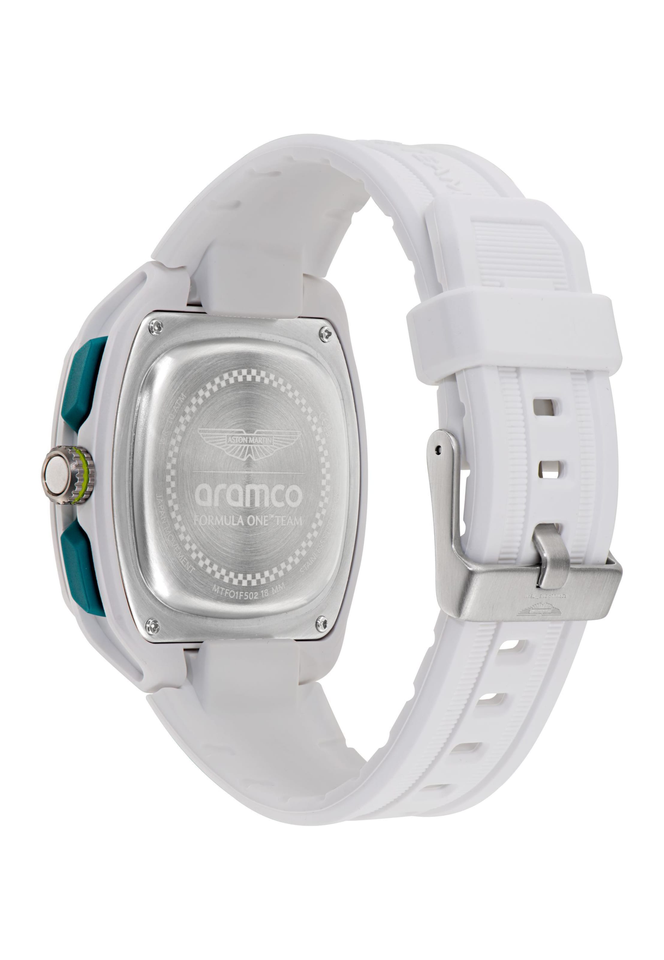 Aston Martin Analog watch 'OVR W' in White