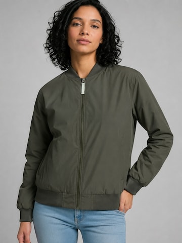 Derbe Between-Season Jacket in Green: front