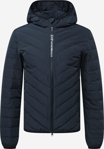 EA7 Emporio Armani Winterjas in Blauw: voorkant