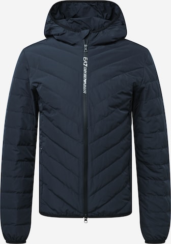 EA7 Emporio Armani - Chaqueta de invierno en azul: frente