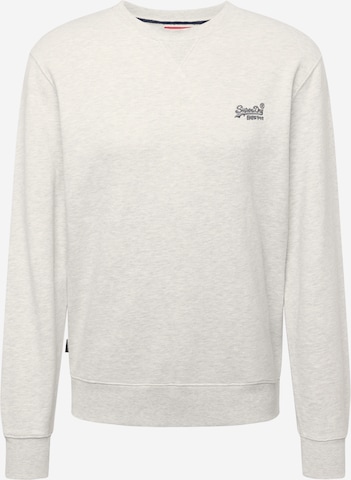 Felpa 'Essential' di Superdry in grigio: frontale
