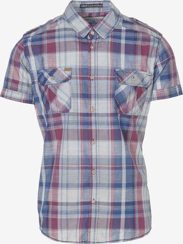 KOROSHI - Ajuste regular Camisa en rojo: frente