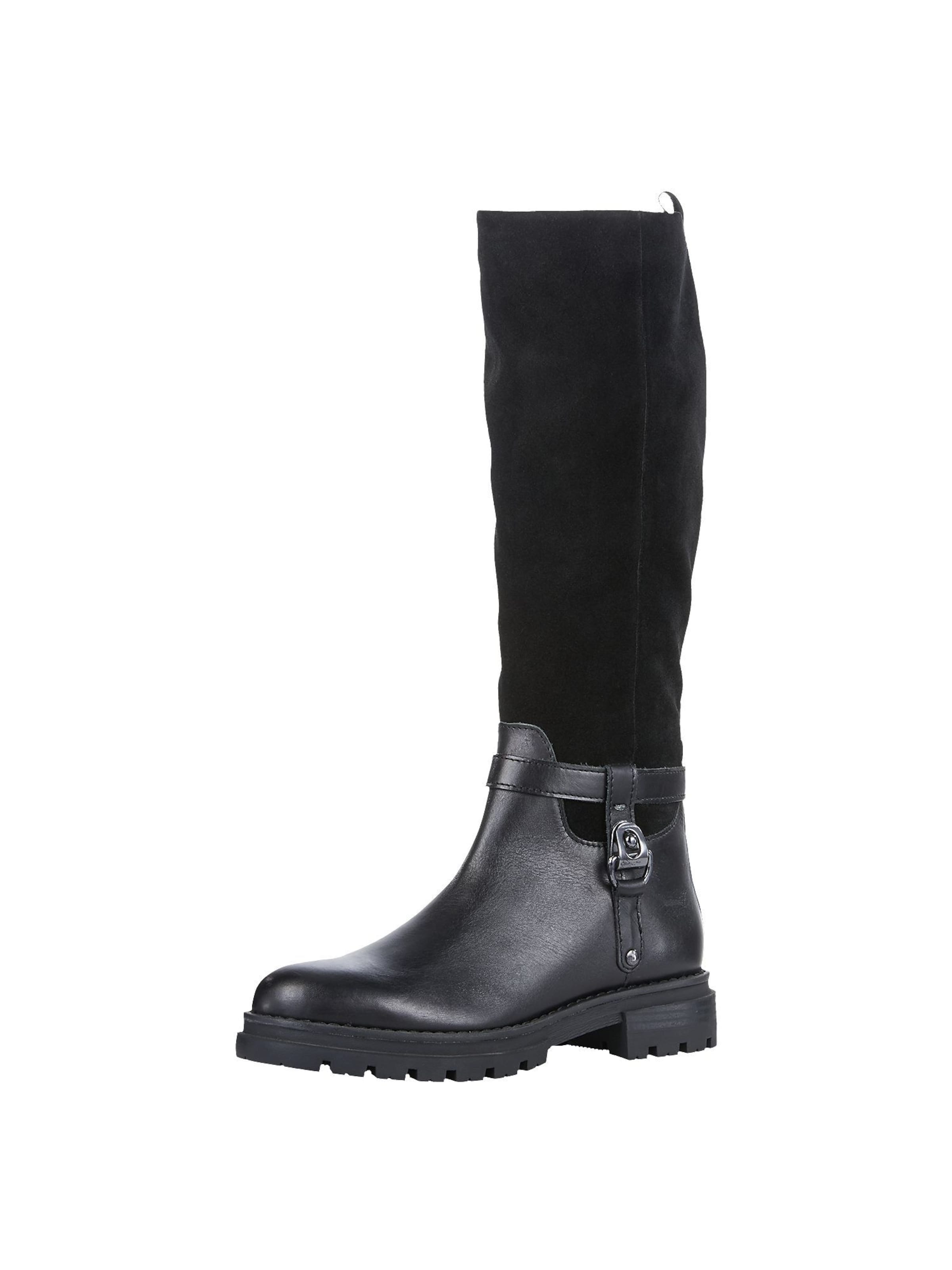 Bottes MARCO TOZZI en noir : devant