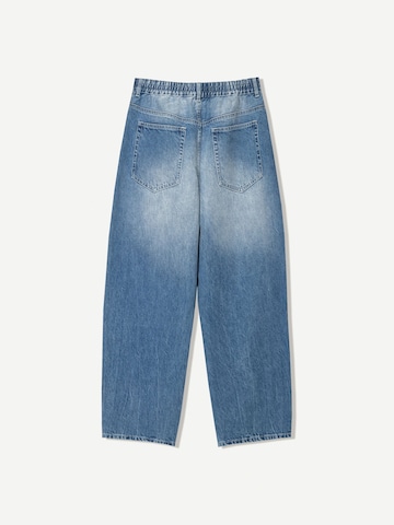 Baggy Jean Bershka en bleu