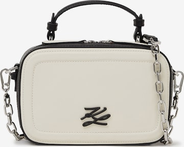 Karl Lagerfeld Käsilaukku värissä valkoinen: etupuoli