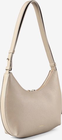 Sac bandoulière 'Goccia ' FURLA en beige : devant