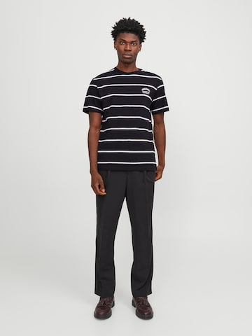 melns JACK & JONES T-Krekls 'Lucca'