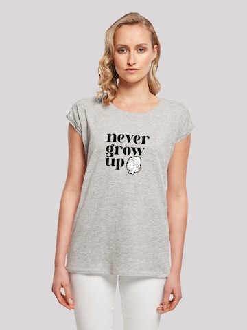 F4NT4STIC Shirt 'Heroes of Childhood Pinocchio' in Grey: front