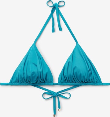 CALZEDONIA Bikinitop in Blau: Vorderseite