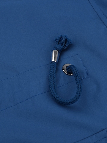 Youthup Between-Seasons Coat in Blue