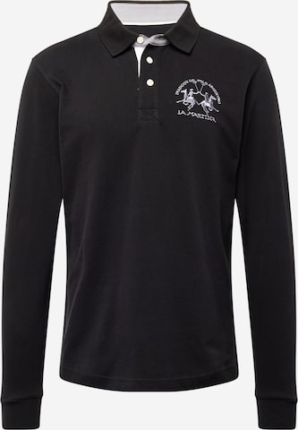 La Martina Shirt in Black: front