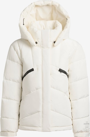 Giacca invernale 'Evande' di khujo in bianco: frontale