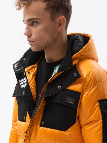 Ombre Winter Jacket 'C457' in Orange