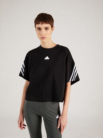 ADIDAS SPORTSWEAR Performance Shirt 'Future Icons' in Black: front