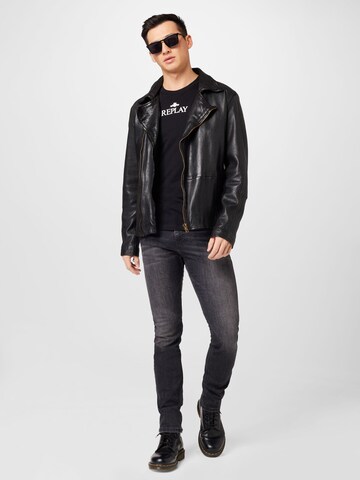 Karl Lagerfeld Regular Jeans in Zwart