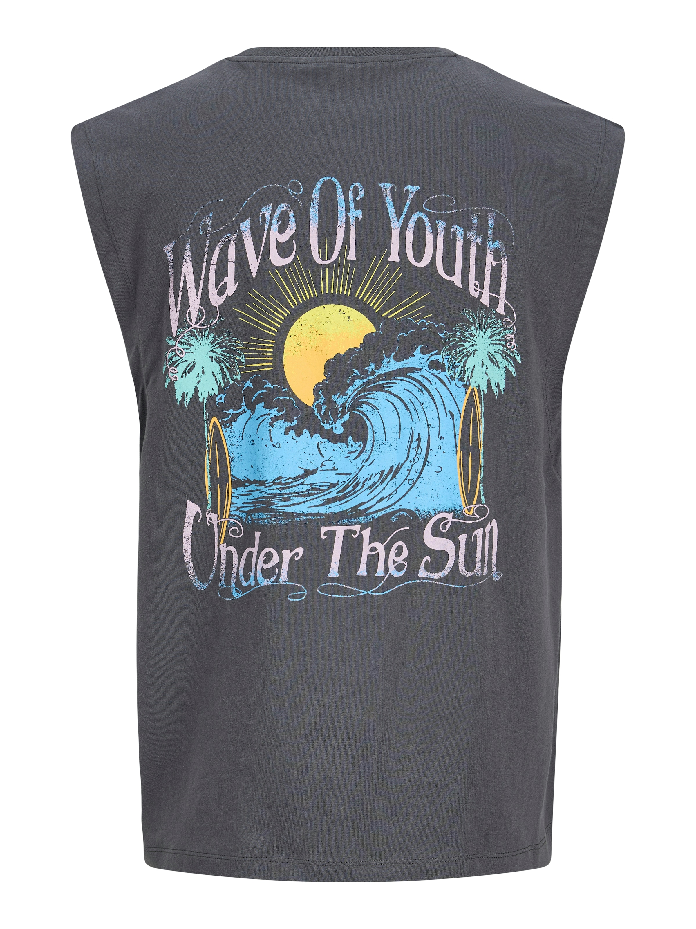 JACK & JONES Top 'JORWAVE' in Grau