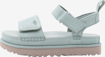 UGG Sandaalit 'Goldenstar' värissä vihreä: etupuoli