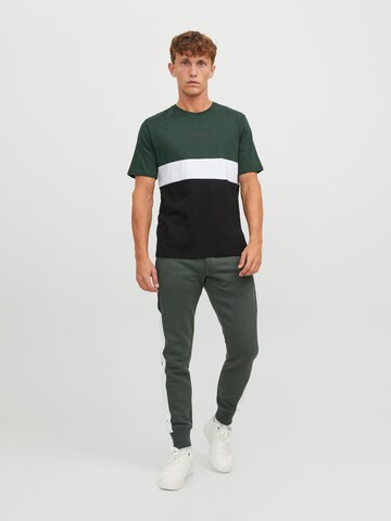 Tricou 'REID' de la JACK & JONES pe verde