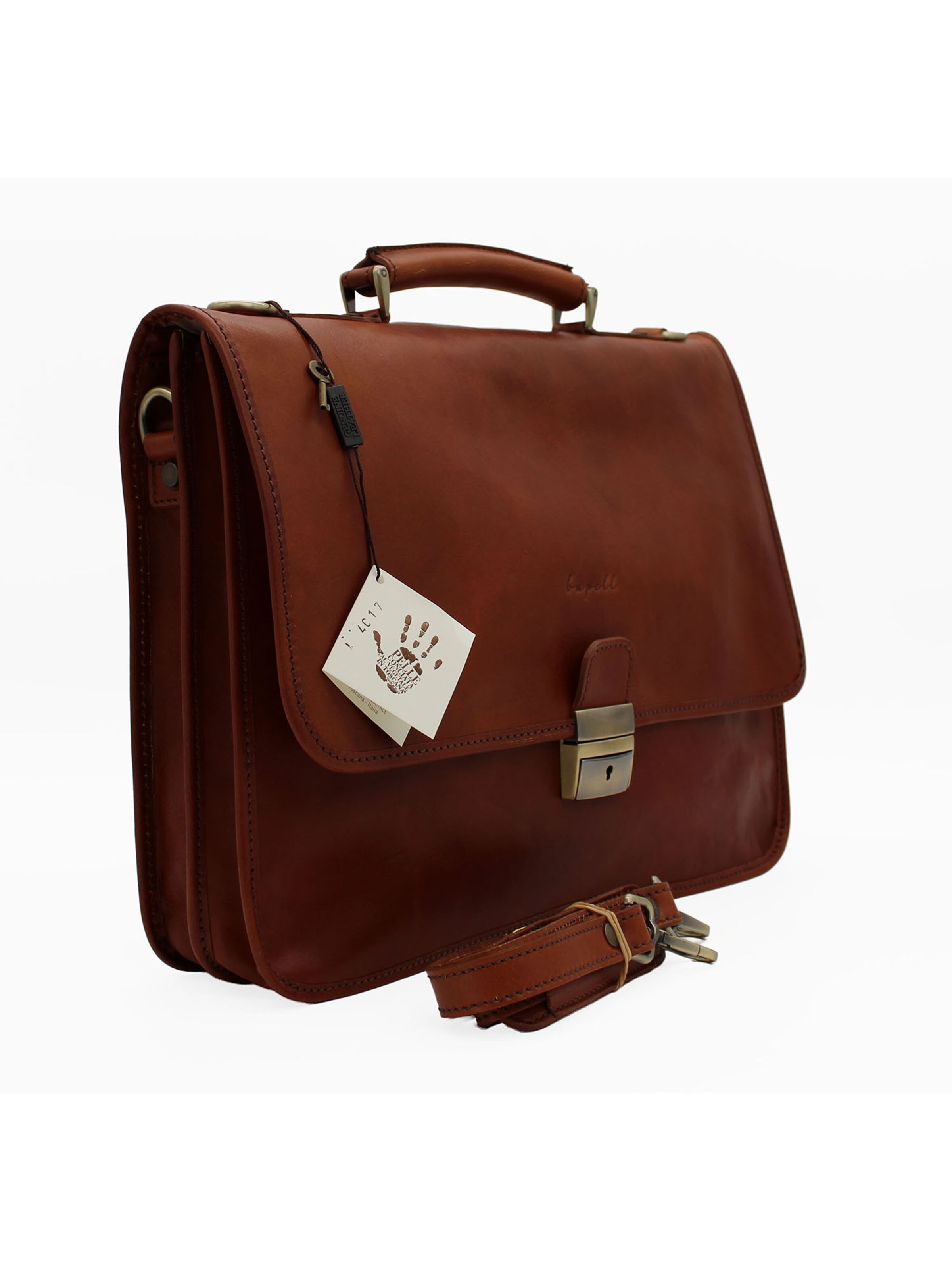 bupell Briefcase 'Bosco' in Brown