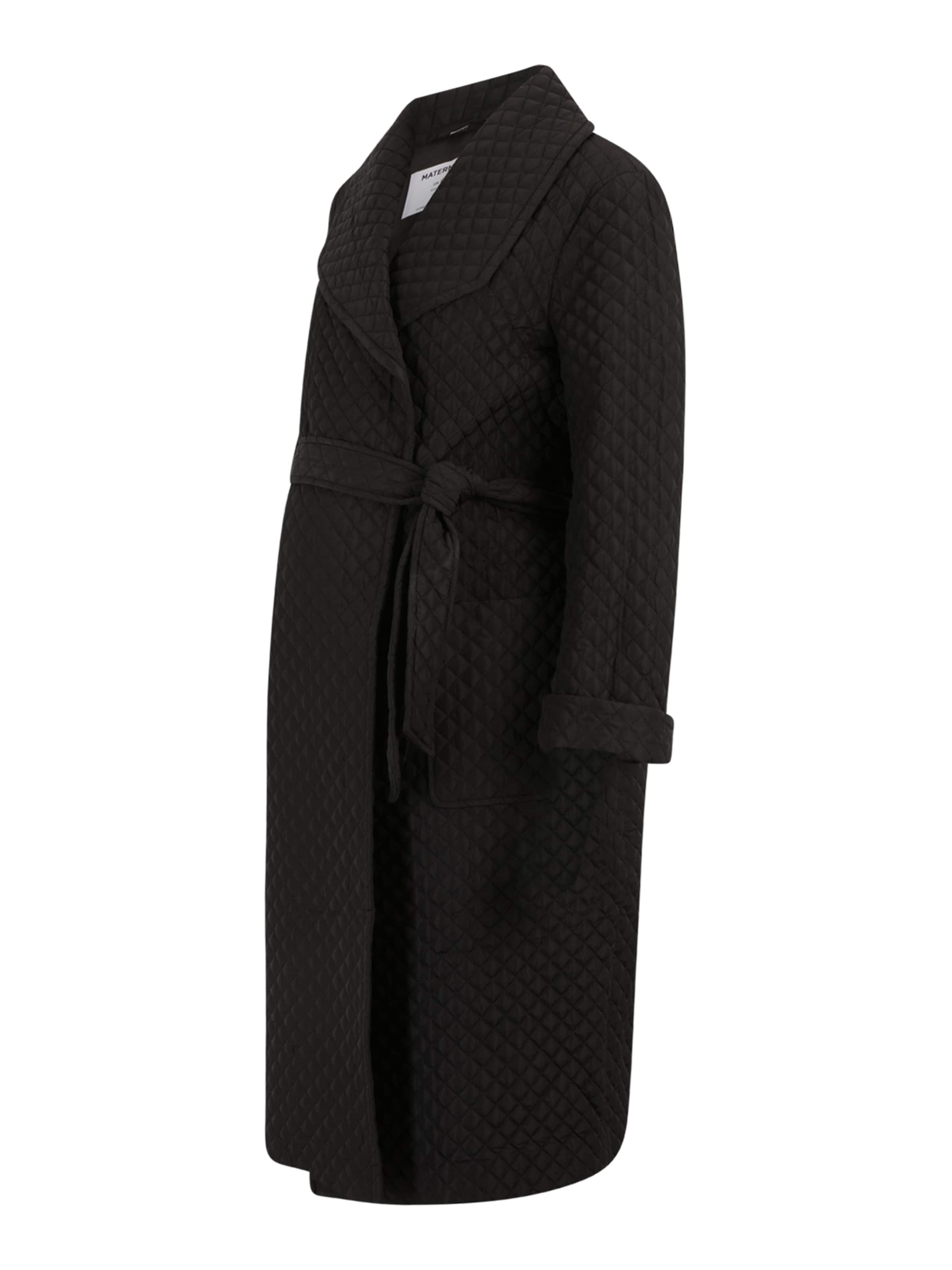 Dorothy Perkins MaternityPrijelazni kaput - crna boja: prednji dio