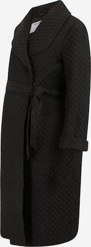 juoda Dorothy Perkins Maternity Demisezoninis paltas: priekis