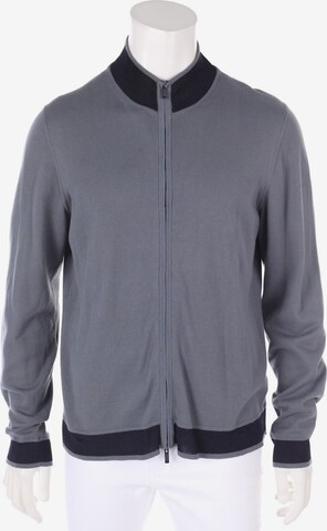 ARMANI Sweater & Cardigan in L-XL in Grey: front