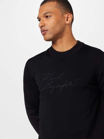 Karl Lagerfeld Sweater in Black