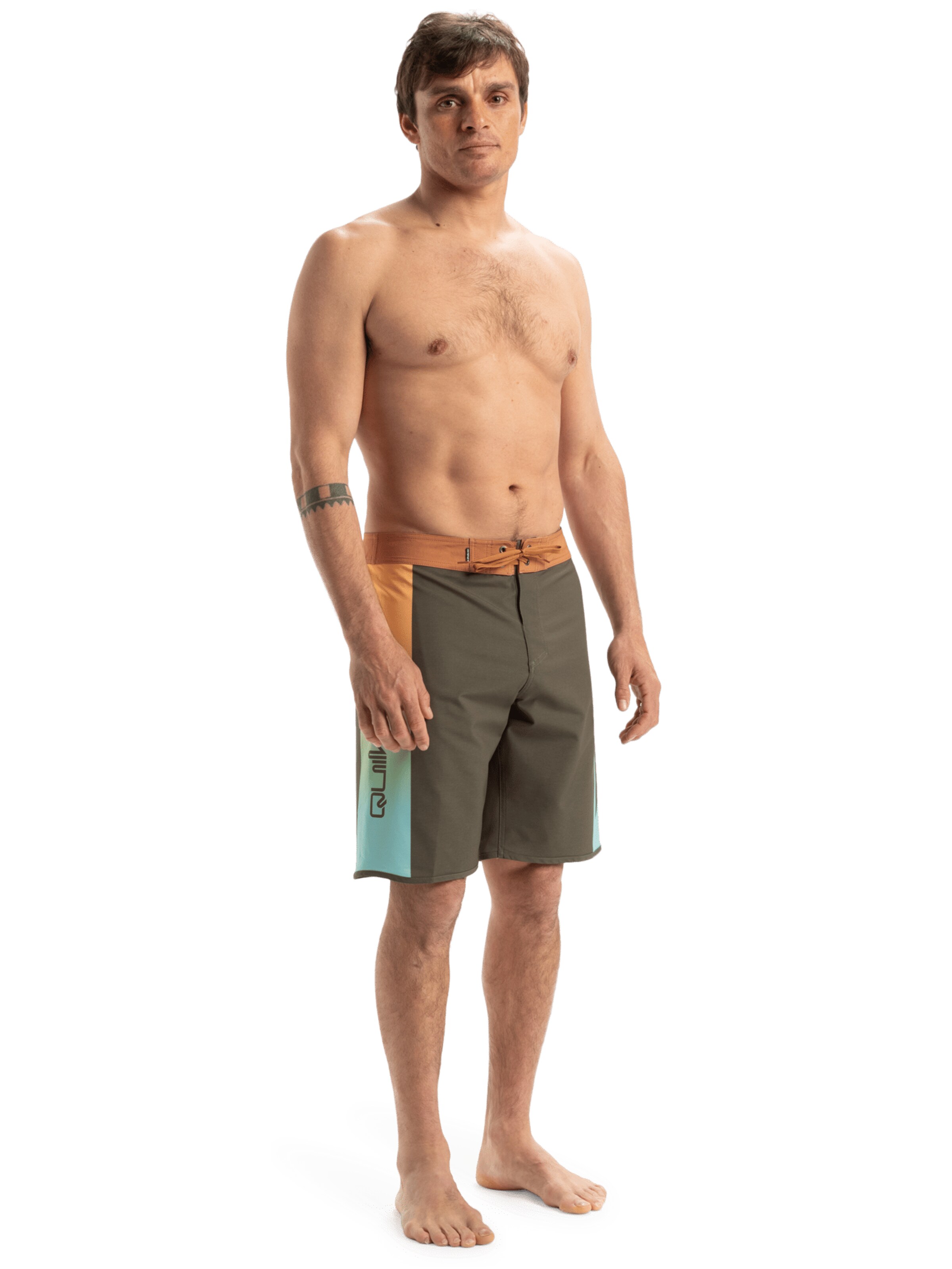 QUIKSILVER Swimming Trunks 'Surfsilk Holmes 20' in Green
