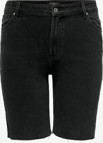 ONLY Carmakoma Slimfit Jeans 'Mily' in Schwarz: predná strana