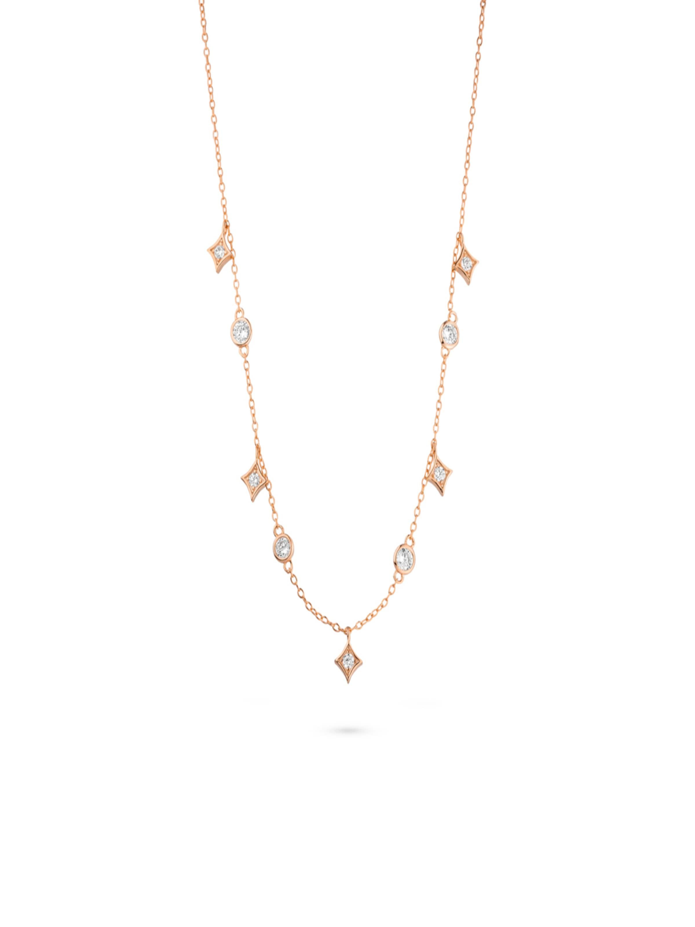 Fiocco Jewelry Necklace 'Radiant' in Gold: front