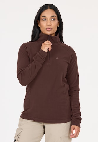 Whistler Sports sweatshirt in Brown: front