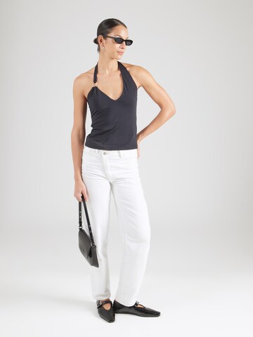 Abercrombie & Fitch Top | črna barva