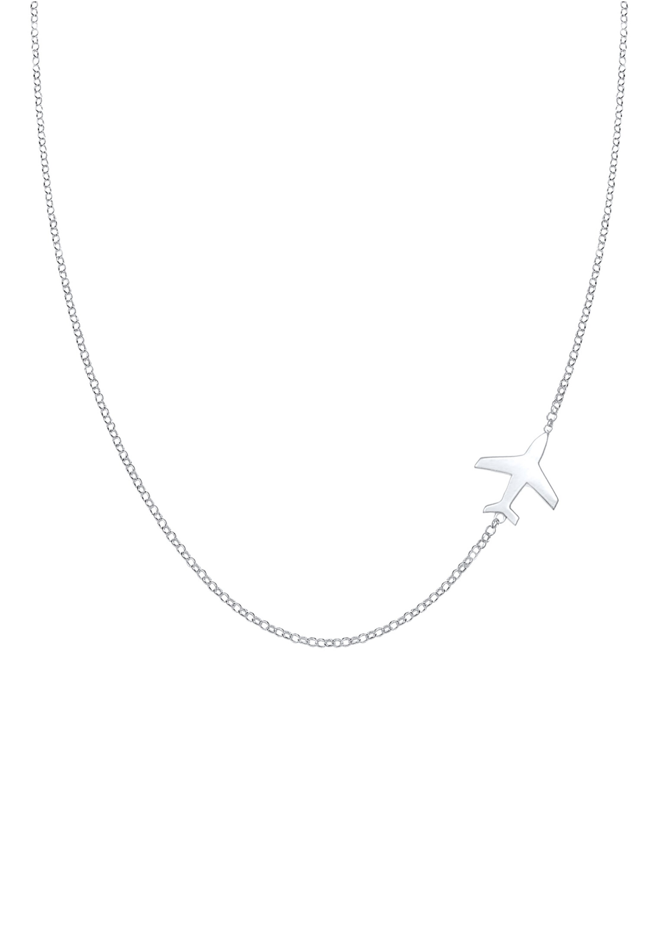 ELLI Halskette 'Flugzeug' in Silber
