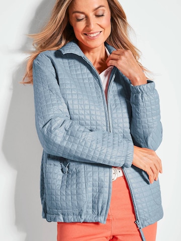 Goldner Jacke in Blau